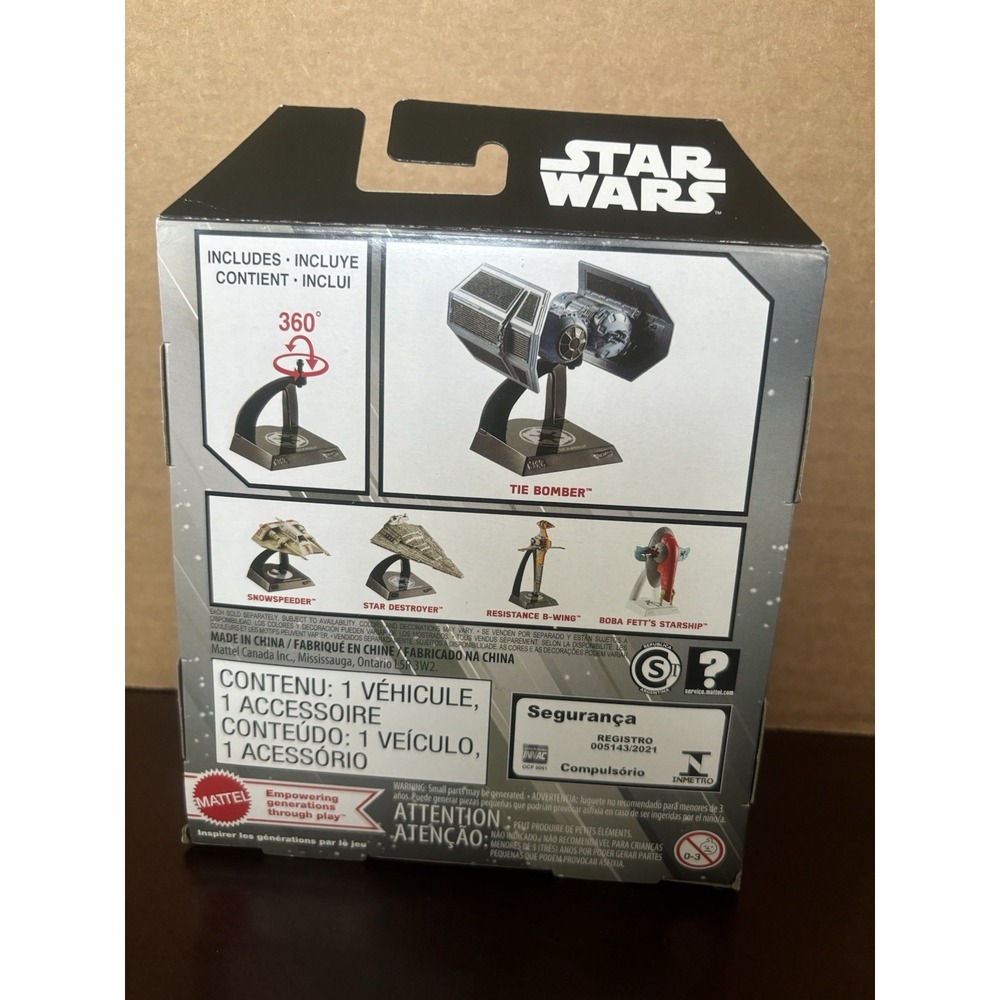 Hot Wheels Star Wars Starships Select #39 Tie Bomber by Mattel - Picture 3 of 4